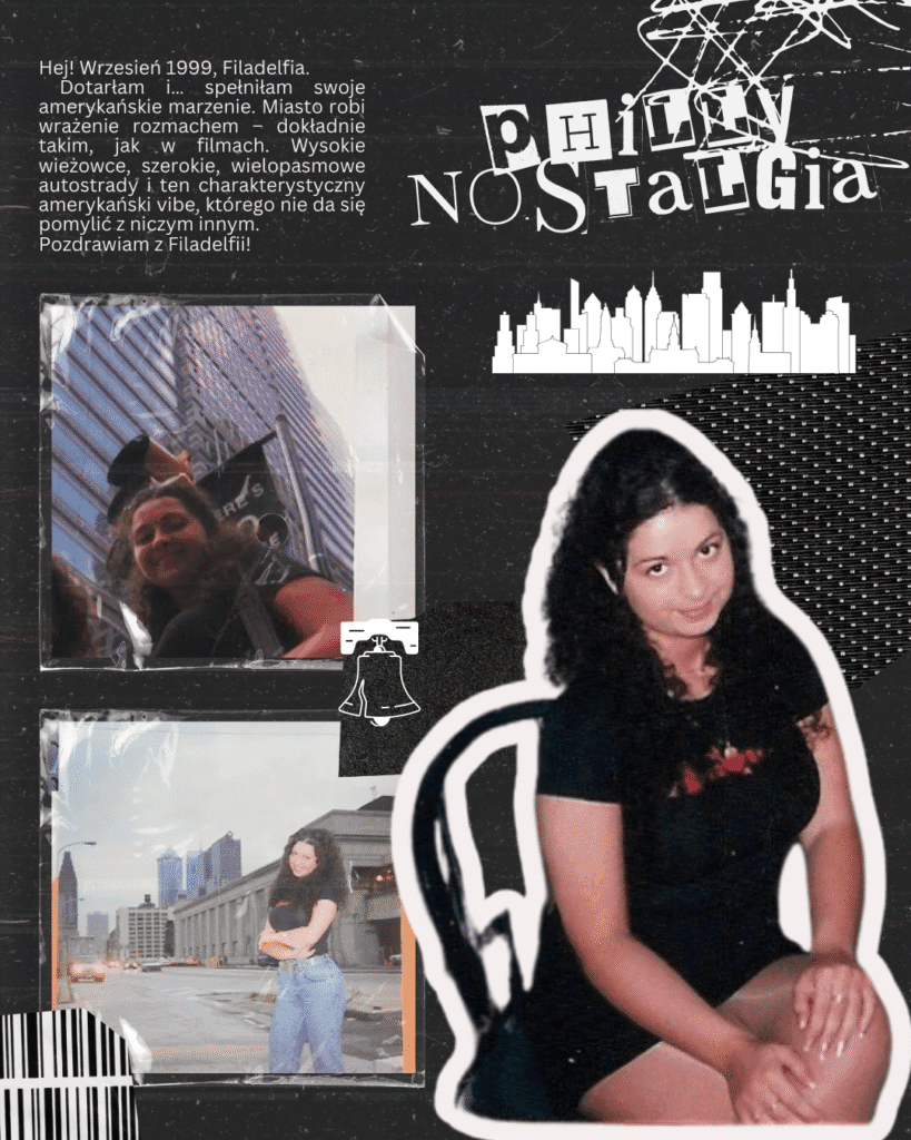 Filadelfia – archiwalne zdjęcie z początków mojego życia w USA. Amerykańska nostalgia lat 90.